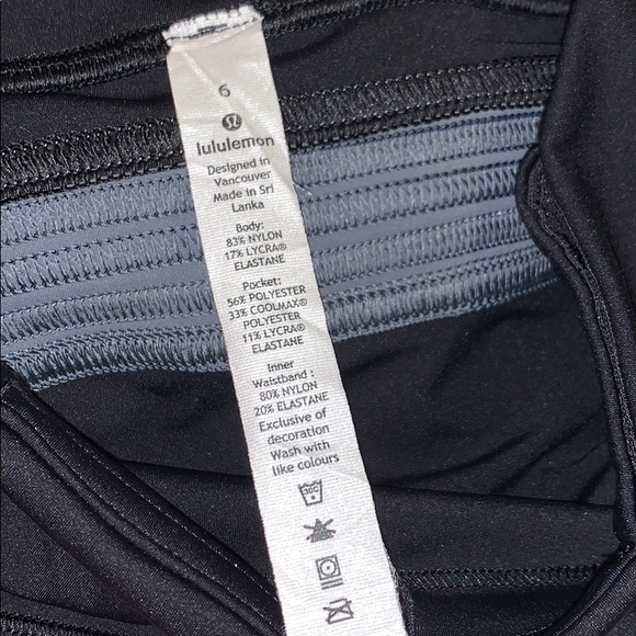 EUCWT Lululemon Run Crew tight 28 size 6 - Picture 4 of 8